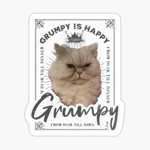 Item preview, Grumpy is Happy designed and sold by Mlaniel.