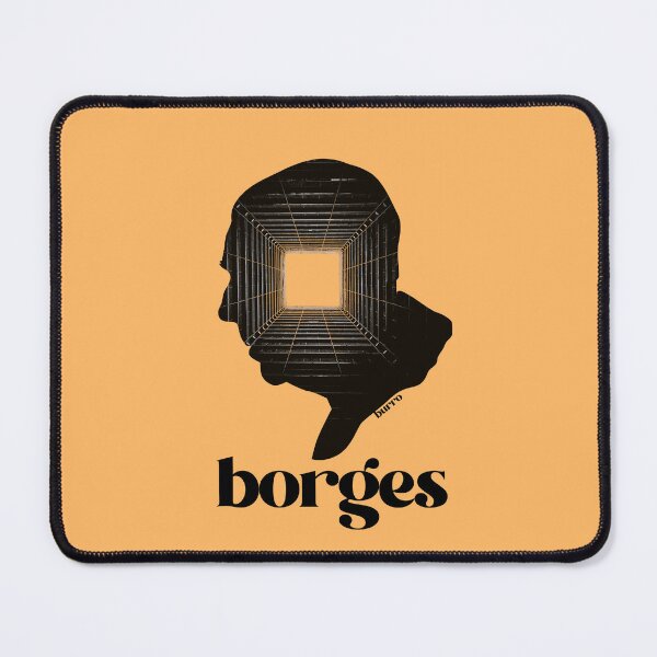 Item preview, Jorge Luis Borges Silhouette art illustration designed and sold by burrotees.