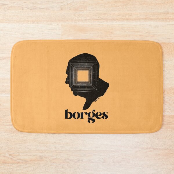Item preview, Jorge Luis Borges Silhouette art illustration designed and sold by burrotees.