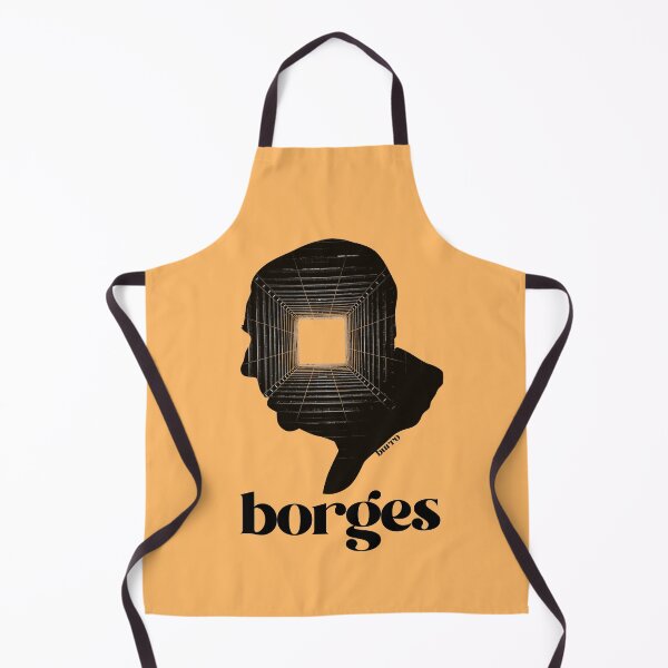 Item preview, Jorge Luis Borges Silhouette art illustration designed and sold by burrotees.