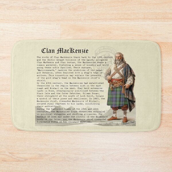 Item preview, MacKenzie Scottish Clan History  designed and sold by BagTown Clans.