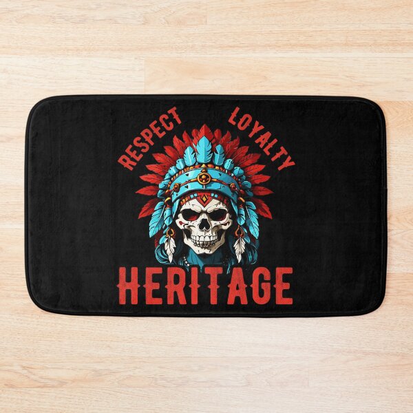 Item preview, Native American Indian Chief Skull Motorcycle Headdress designed and sold by wingstar.