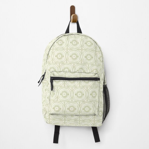 Item preview, Olive Tribal Circle Blockprint || Seamless Pattern designed and sold by Stacey Spivak.