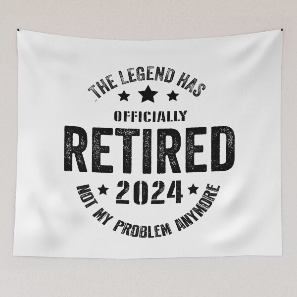 Item preview, THE LEGENDE HAS OFFICIALLY RETIRED 2024 NOT MY PROBLEM ANYMORE designed and sold by Fateh-Kro ⭐⭐⭐⭐⭐.