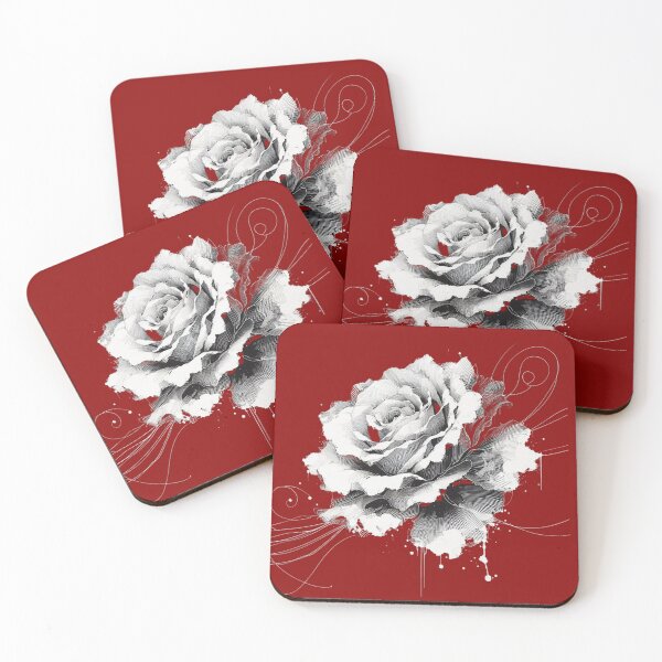 Item preview, Rose - Charcoal Sketch designed and sold by HausKatz.
