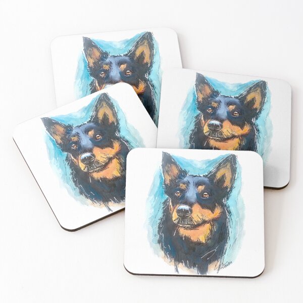 Item preview, Australian Kelpie designed and sold by TraceyMackieArt.