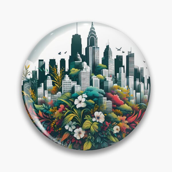 Item preview, Urban Bloom - Nature Meets Metropolis designed and sold by Bottron9000.