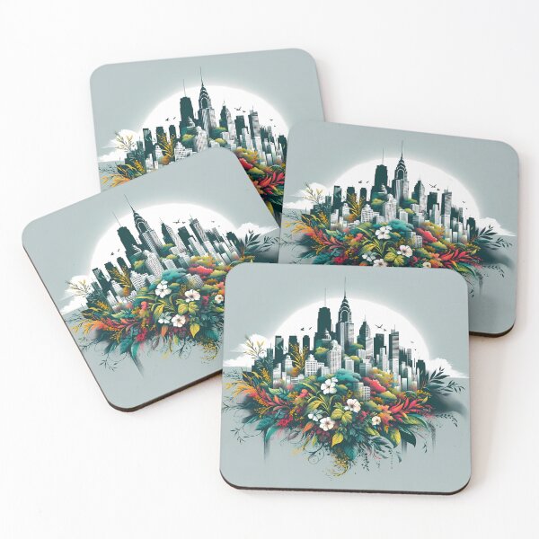 Item preview, Urban Bloom - Nature Meets Metropolis designed and sold by Bottron9000.