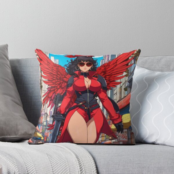 Item preview, Valentine Day Anime Clipart Red Wings & Stylish Curves designed and sold by PedalPowerGFX.