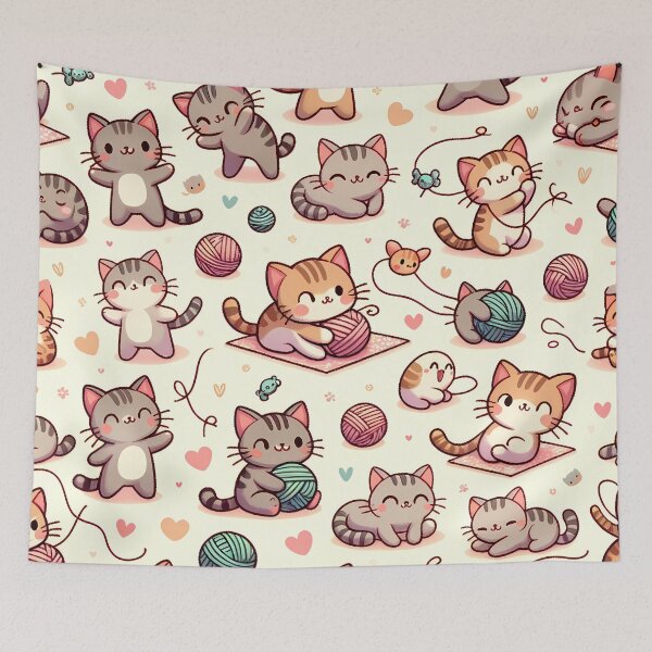 Item preview, Kitty Playtime Parade designed and sold by Bottron9000.
