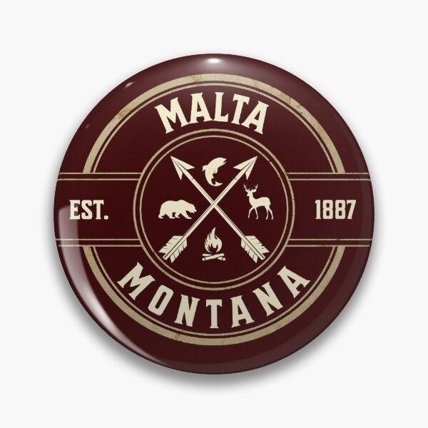 Item preview, ( 406 ) Malta Montana  Est  1887 designed and sold by Gilby-Designs.