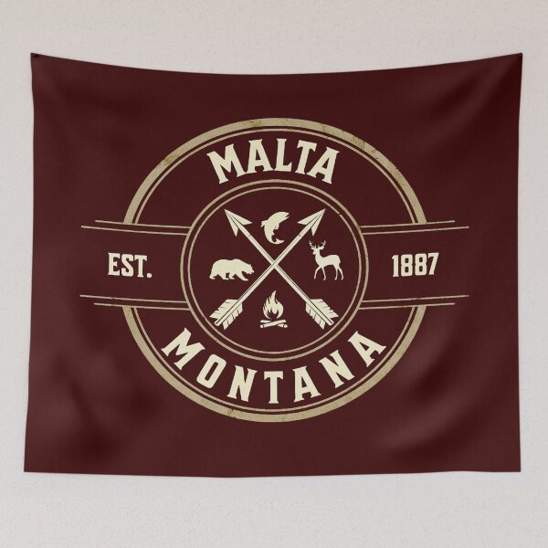 Item preview, ( 406 ) Malta Montana  Est  1887 designed and sold by Gilby-Designs.