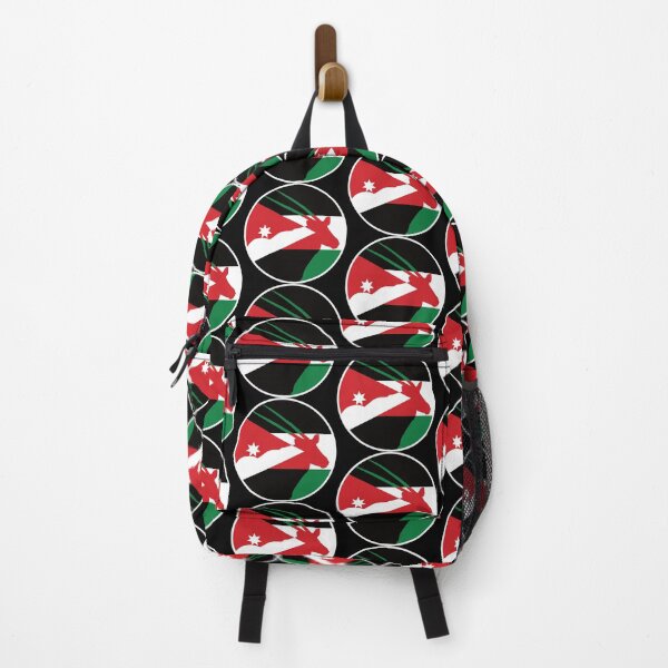 Item preview, Jordan Arabian oryx Jordanian National Animal Flag designed and sold by FlagX.