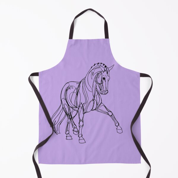 Item preview, Sketchy Dressage Half Pass designed and sold by DappledMoon.