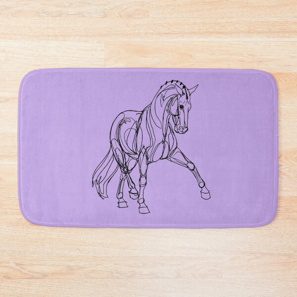 Item preview, Sketchy Dressage Half Pass designed and sold by DappledMoon.