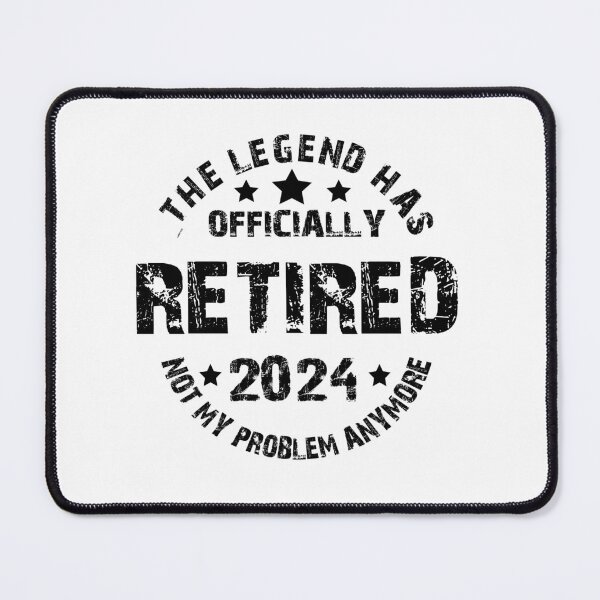 Item preview, THE LEGENDE HAS OFFICIALLY RETIRED 2024 NOT MY PROBLEM ANYMORE designed and sold by Fateh-Kro ⭐⭐⭐⭐⭐.