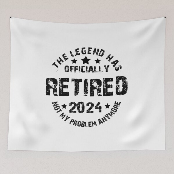 Item preview, THE LEGENDE HAS OFFICIALLY RETIRED 2024 NOT MY PROBLEM ANYMORE designed and sold by Fateh-Kro ⭐⭐⭐⭐⭐.