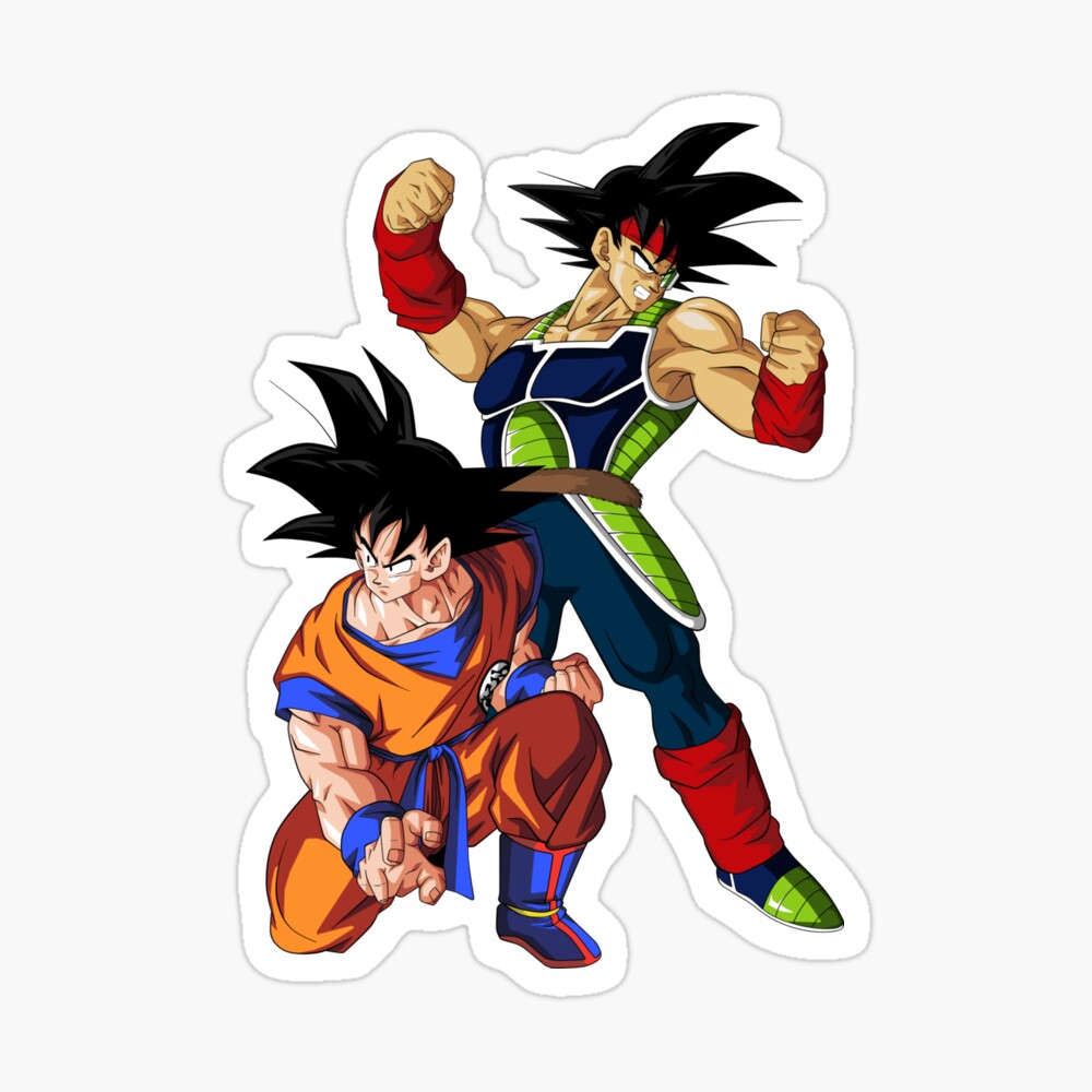 Bardock and Goku 