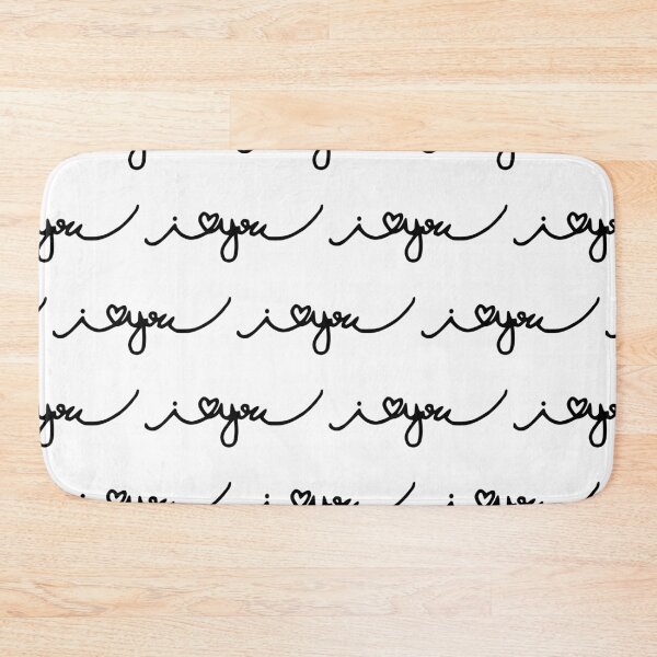 Item preview,  "I love you" lowercase cursive. designed and sold by Goodmanmedia.