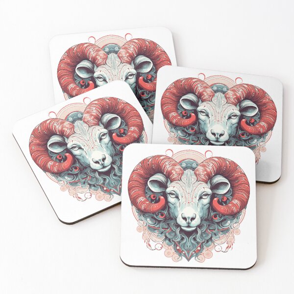 Item preview, Aries - March 21 - April 19 designed and sold by stickermepink.