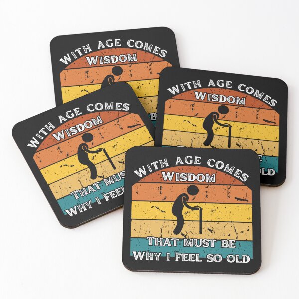Item preview, With Age Comes Wisdom designed and sold by halbrookfamily.