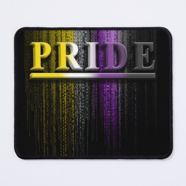 Item preview, Pride Fab-U_Lous LGBT Non Binary Rain designed and sold by TheirChoice.