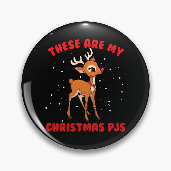 Aperçu de l'œuvre These Are My Christmas PJs Reindeer Christmas Gear créée et vendue par DynamicDesign.