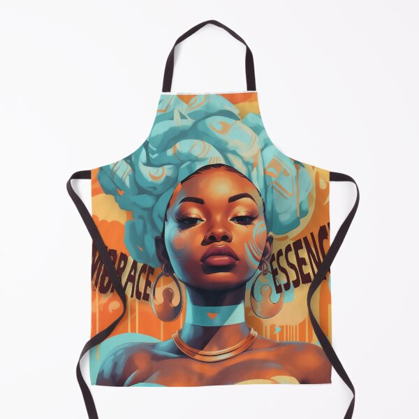 Item preview, Esencia elegante | Retrato de una mujer negra segura designed and sold by FairX.