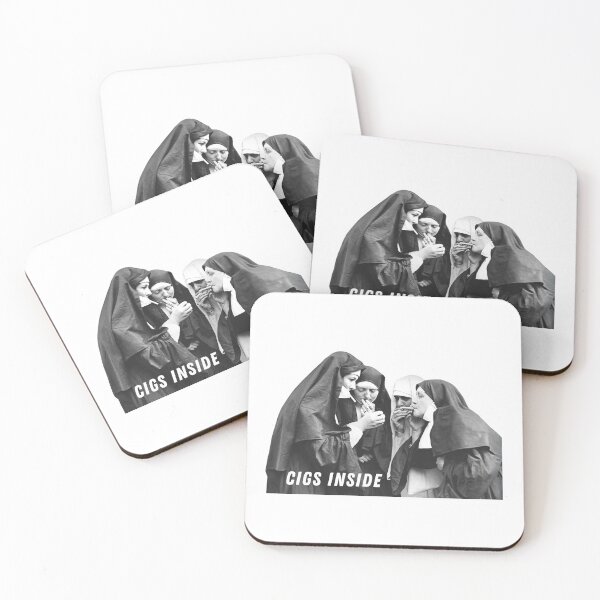 Item preview, Nuns Smoking - Cigs Inside designed and sold by slaysticks.