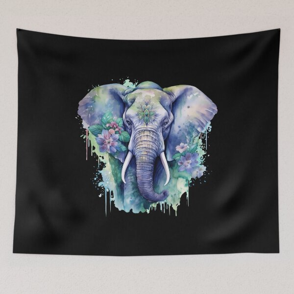 Item preview, Purple Elephant designed and sold by ElephantVibes.