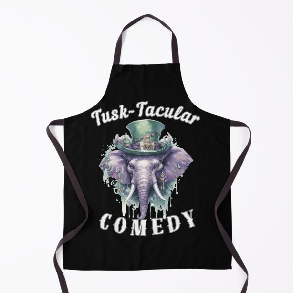 Item preview, Tusk-Tacular Comedy. surreal elephant designed and sold by ElephantVibes.