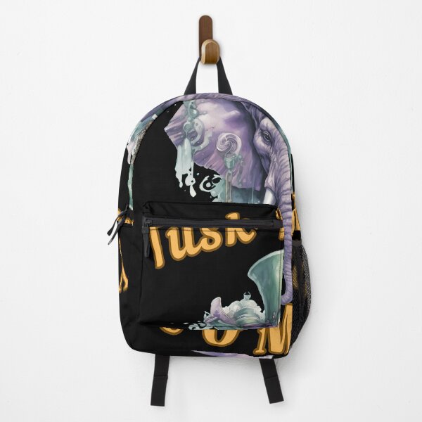 Item preview, Tusk-Tacular Comedy. watercolor elephant designed and sold by ElephantVibes.