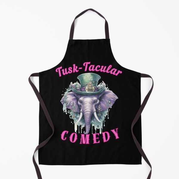 Item preview, Tusk-Tacular Comedy. elephant saying designed and sold by ElephantVibes.