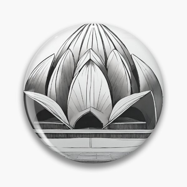 Item preview, Lotus Temple India designed and sold by Innovative Kulture.