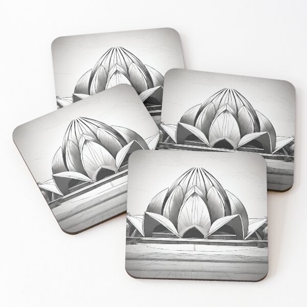 Item preview, Lotus Temple India designed and sold by Innovative Kulture.