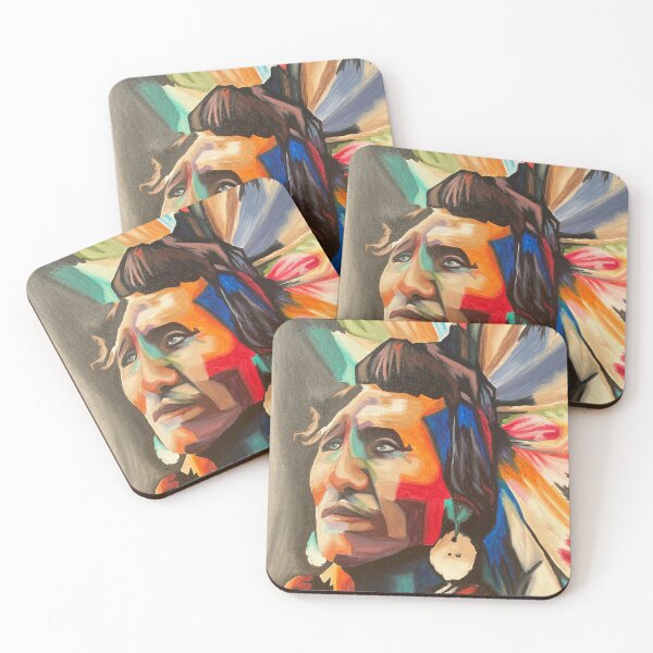 Item preview, Native American Illustration- Pop Art designed and sold by LillyannaEliz.