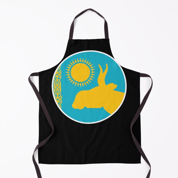 Item preview, Kazakhstan Saiga antelope Kazakh National Animal Flag designed and sold by FlagX.