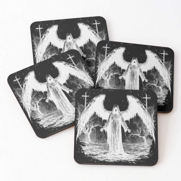 Item preview, Gothic Angel Grim Reaper Pagan Occult Withcy designed and sold by lunaelizabeth.