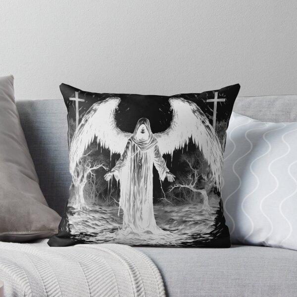 Item preview, Gothic Angel Grim Reaper Pagan Occult Withcy designed and sold by lunaelizabeth.