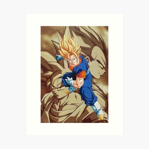 Vegeta Potara Fusion Fanart Poster for Sale by MOiMAshop