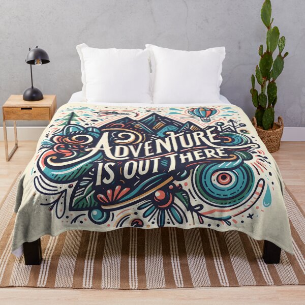 Item preview, Adventure is out there, typography designed and sold by maxmaj.
