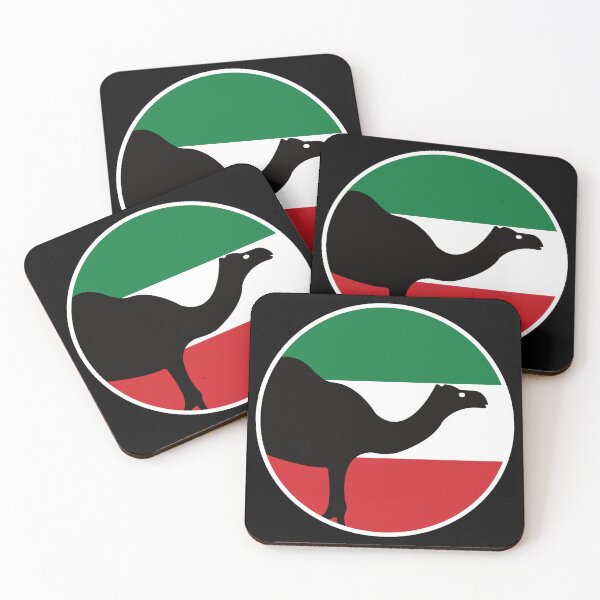 Item preview, Kuwait Dromedary Kuwaiti National Animal Flag designed and sold by FlagX.