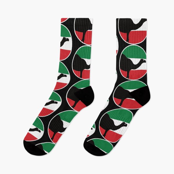 Item preview, Kuwait Dromedary Kuwaiti National Animal Flag designed and sold by FlagX.