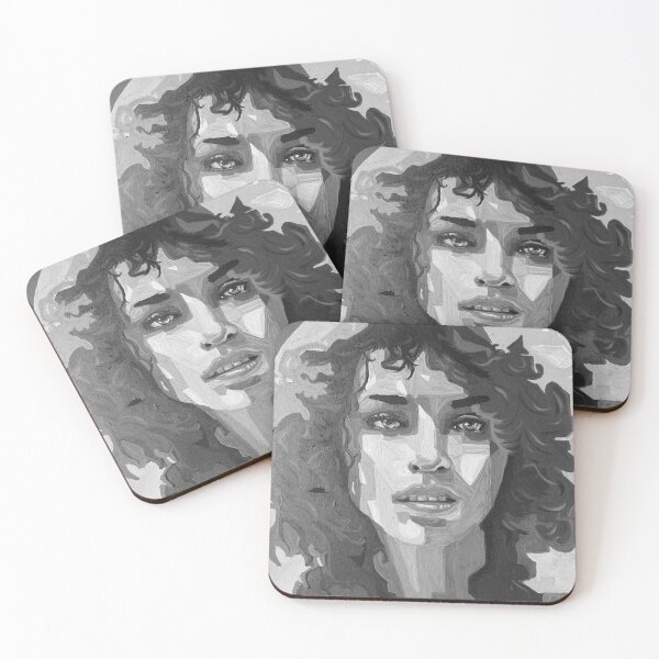 Item preview, Black and White Pop Art- Woman Portrait  designed and sold by LillyannaEliz.