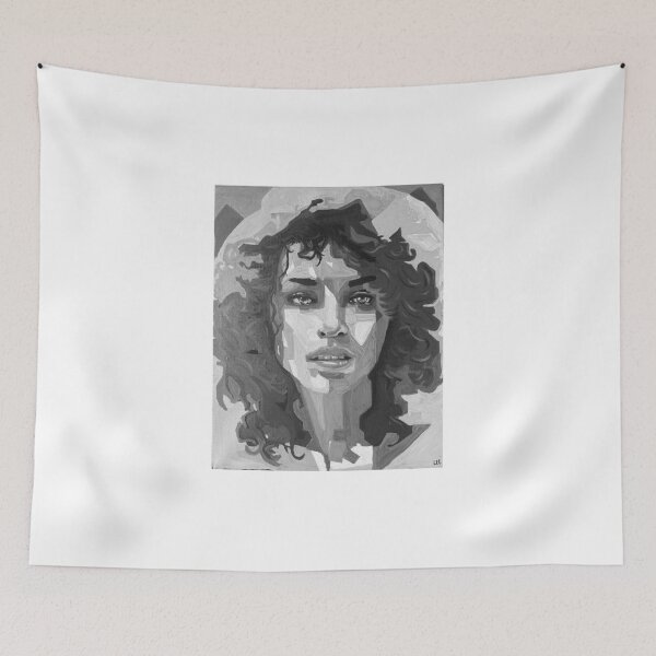 Item preview, Black and White Pop Art- Woman Portrait  designed and sold by LillyannaEliz.