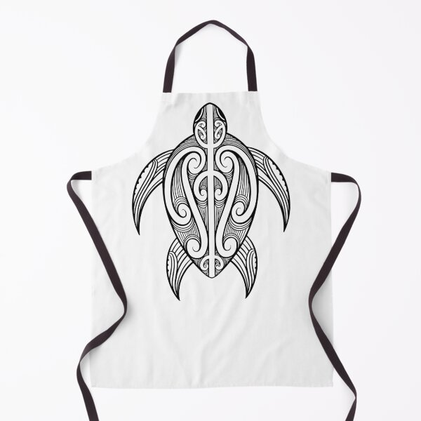 Item preview, Polynesian Tribal wavy Turtle. Black and white by Mill2023 designed and sold by Mill2023.