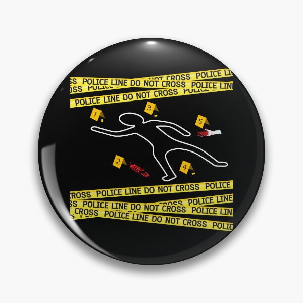 Item preview, Victim Murder Crime Scene Chalk Outline True Crime Gear designed and sold by DynamicDesign.