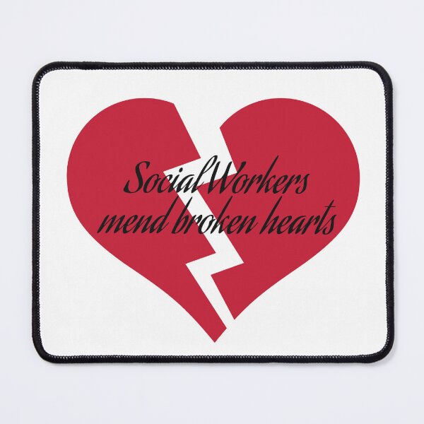 Item preview, Social Workers Mend Broken Hearts  designed and sold by SVWellness.