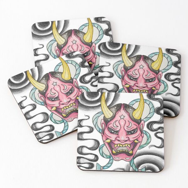 Item preview, Pink Hannya  designed and sold by shelby-bianco.