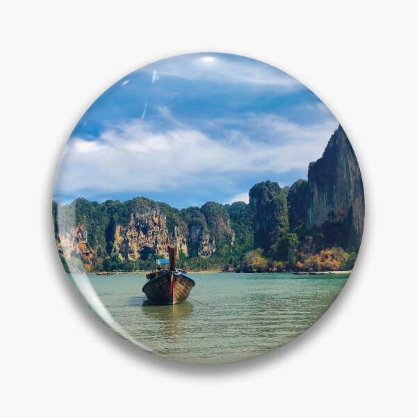 Item preview, Long Tail Boats Waiting on Railay Beach designed and sold by LuizaK.